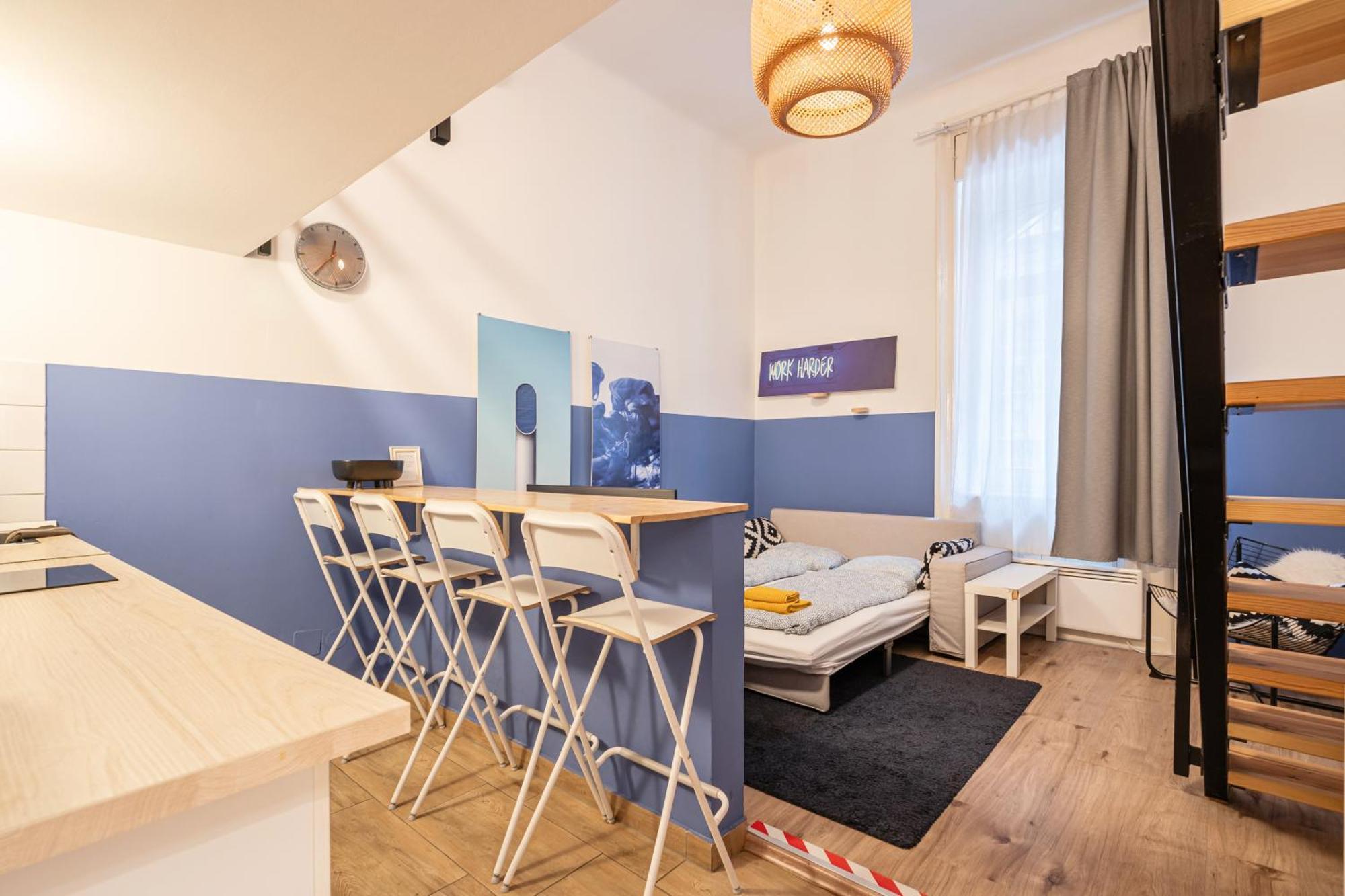 Cosy Studio In Central Party District W41 Blue Budapest Extérieur photo
